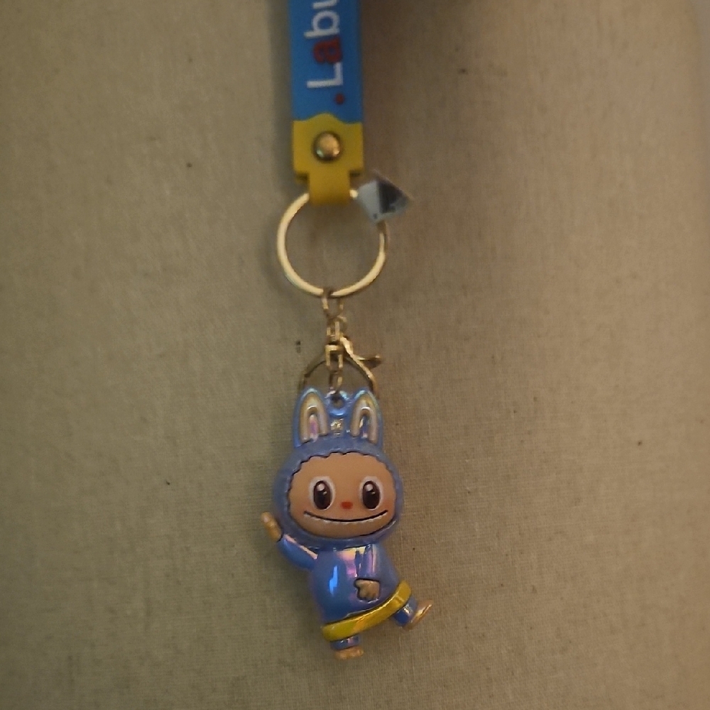 Lalabubu Cartoon Character Keychain Set - Picture 2 of 4